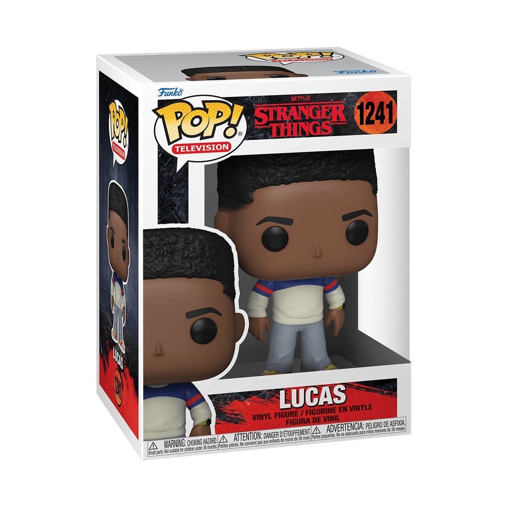 Funko Pop Vinyl Stranger Things Lucas Sinclair 1241 Season 4 Figure 62395